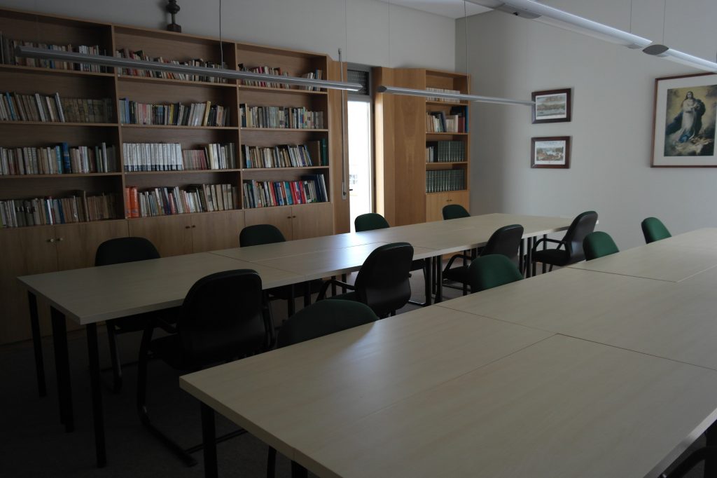 Sala de estudo para estudantes universitários no Vega